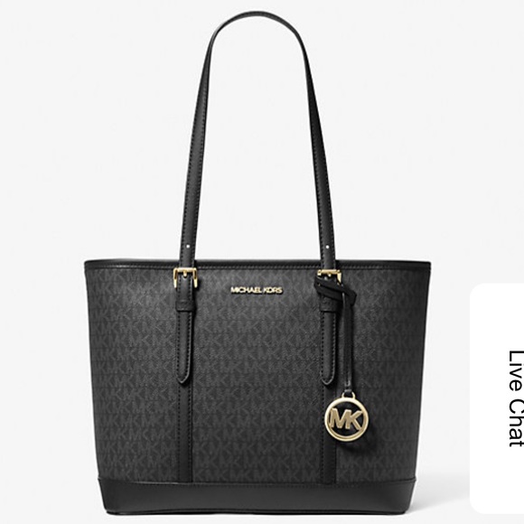 MICHAEL KORS
Jet Set Travel Logo Top-Zip Tote Bag
BLACK SIGNATURE COLOR - Picture 15 of 16